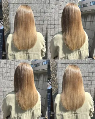 ロング 宇都 唯のヘアスタイル