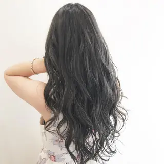 セミロング カラー パーマ エリア人気No.1 美容室Ash西船橋のヘアスタイル