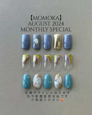 ネイル Momoka ネイリスト福岡/薬院のネイルデザイン