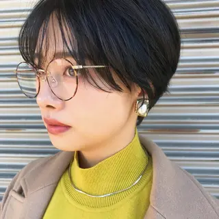 ショート カラー ヘアアレンジ マツエク・マツパ Kawaguchi Arisaのヘアスタイル