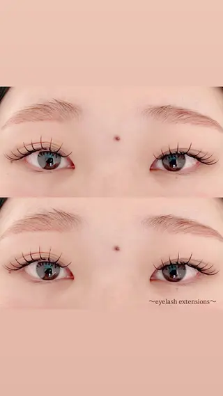 マツエク・マツパ 田村 莉子のマツエク・マツパデザイン