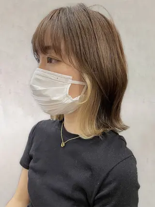 カラー HAIR＆MAKE EARTH元住吉所属・earth元住吉店長 掛川大輝のヘアスタイル
