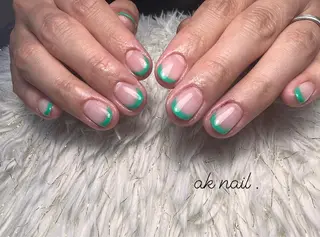 ネイル ak nail .のネイルデザイン