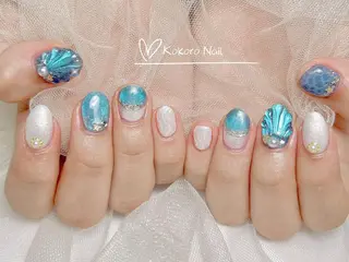 ネイル 🩵Moana Moa🩵のネイルデザイン