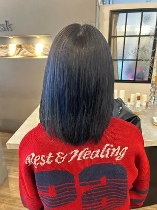 ミディアム ブリーチ／ヘアセット 🪞🌙minamiのヘアスタイル