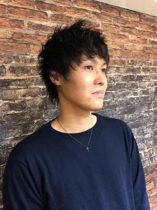 ショート パーマ メンズ m ā l o. マァロのヘアスタイル