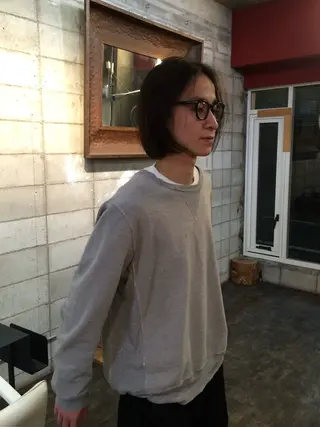 ミディアム アキモト フウガのヘアスタイル