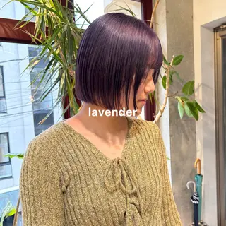 カラー 暖色カラー推し/ トヤエリコのヘアスタイル