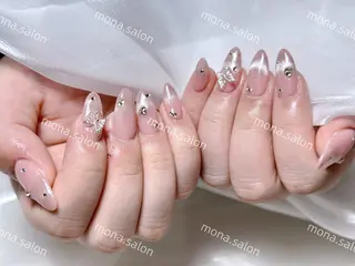ネイル Mona【パラジェル ・長さ出し専門店】のネイルデザイン