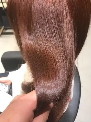 セミロング カラー 大久保 隆蔵のヘアスタイル