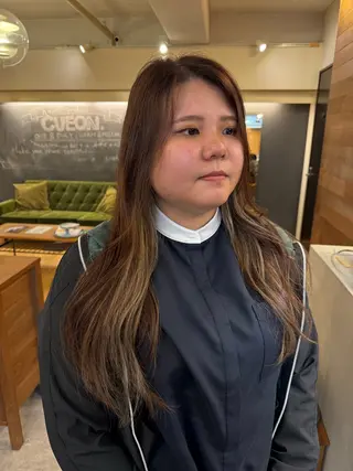 カラー hair produce CUEON.ciea所属・樋口 愛のヘアスタイル