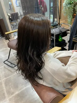 ロング カラー newiGRANDE 🌈萩原聖也のヘアスタイル