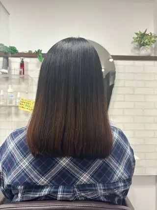 ミディアム GO TO  DAYシェアサロン所属・白髪染め/髪質改善/ Suzuhoのヘアスタイル