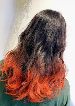 セミロング カラー ショート×カラー 🦊堀米早紀【荻窪】のヘアスタイル