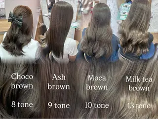 ロング ハイトーン×艶カラー 🤍MIZUKIのヘアスタイル