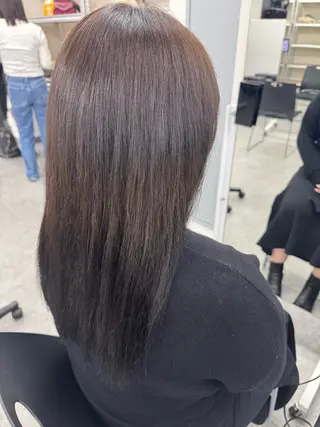 セミロング カラー 透明感トレンドヘア 🎀なるみ🎀のヘアスタイル