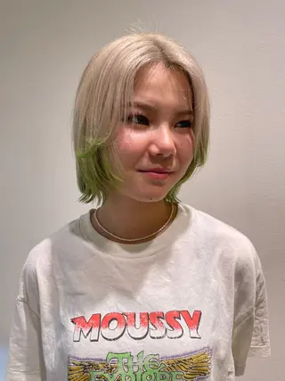 ショート 長岡 香澄のヘアスタイル