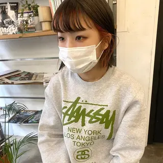 カラー デザインカラー🥂 YUKAのヘアスタイル