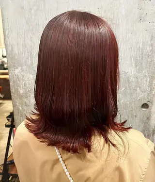 カラー 🌸ツヤかわ暖色 /たけと🌸のヘアスタイル