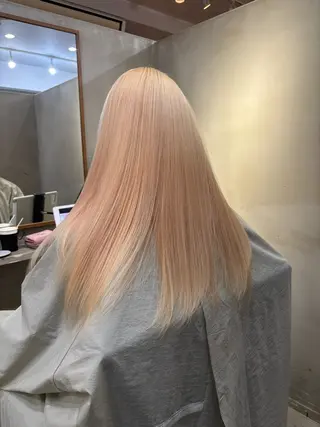 セミロング カラー VOYAGE所属・中園 康のヘアスタイル