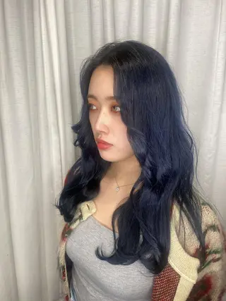 ロング カラー SOY-KUFU高田馬場所属・レイヤー♡艶髪♡ 韓国風♡加藤あゆみのヘアスタイル