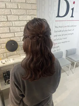 ミディアム Dityca tia所属・さくら/ ヘアセット 無料モデル募集のヘアスタイル