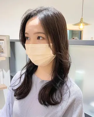 ロング Loem【ロエム】所属・RINA 【Loem】のヘアスタイル