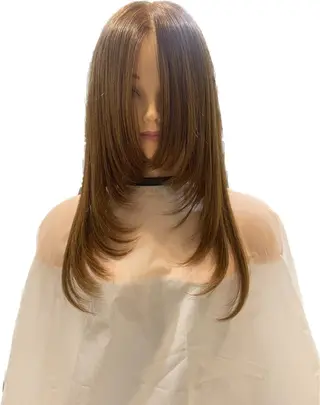 ロング WHAT COMES AROUND所属・園田 祥子のヘアスタイル