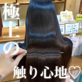 セミロング カラー ヘアアレンジ HALS所属・吉野 武のヘアスタイル