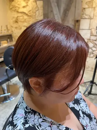 ショート カラー LoE[ロエ]桃井 香菜子のヘアスタイル