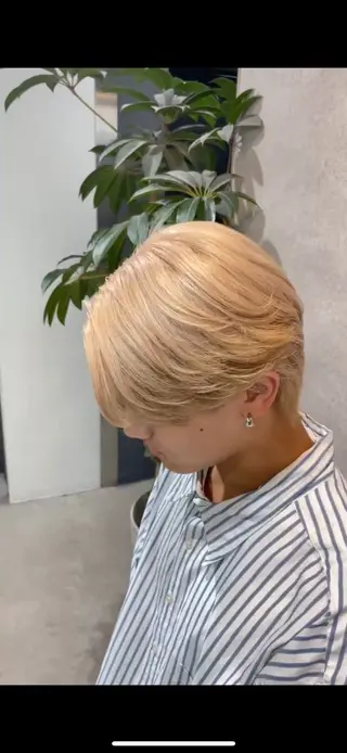 ショート カラー メンズ トレンド🔥メンズ 特化⚡️網野裕希のヘアスタイル
