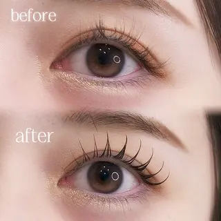 マツエク・マツパ WHITE  LASH 西宮店所属・WHITE LASH 西宮【REIKA】のマツエク・マツパデザイン