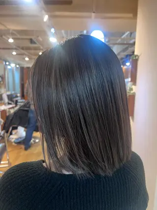 ショート カラー デザインカラー／ ハイトーン／竹井俊介のヘアスタイル