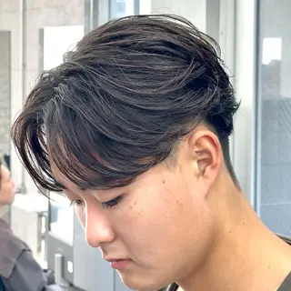 ショート 原宿メンズパーマ /かずまのヘアスタイル
