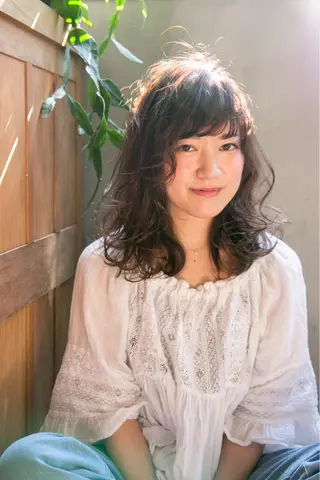 ミディアム GO TODAY  SHAIRE SALON所属・ショート/ボブ✂︎ 三田さやかのヘアスタイル