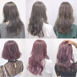 ミディアム カラー 韓国ヘア&透けカラー keita🇰🇷のヘアスタイル
