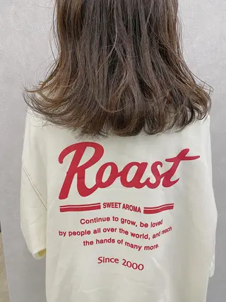 ミディアム カラー ヘアアレンジ Kawaguchi Arisaのヘアスタイル