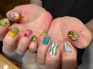 ネイル tsumeasobi所属・tsumeasobi 🪬macoのネイルデザイン