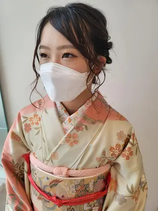 ミディアム 鈴木 翠のヘアスタイル