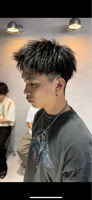 ショート メンズ クラシックスタイル 💈鈴木洵誠のヘアスタイル