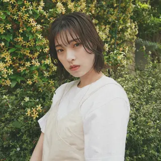 ショート タンバルモリパーマ 礒井メンキのヘアスタイル