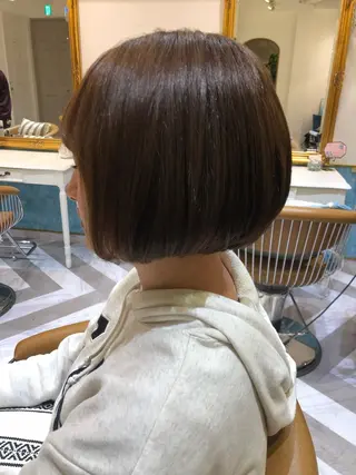 ショート 髪質改善縮毛矯正 リピートNo.1米倉のヘアスタイル