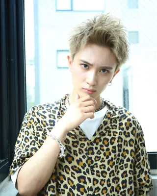 ショート カラー パーマ ヘアアレンジ メンズ 【メンズヘアの匠】 タニ　心斎橋　アメ村のヘアスタイル