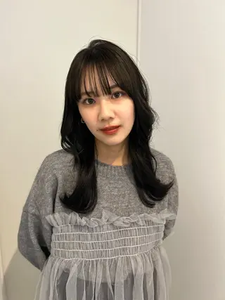 ロング Koto🌿 ブリーチなしカラーのヘアスタイル