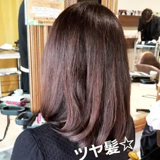 ミディアム 高口    雅のヘアスタイル