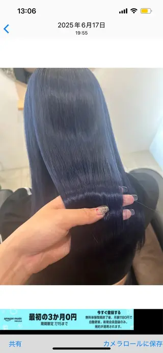 ロング カラー SEAM天神大名所属・Ayaka 【天神美容室】のヘアスタイル