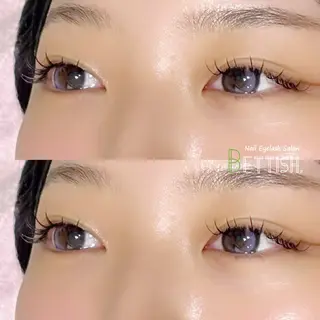 マツエク・マツパ BETTISH🩵 SERIのマツエク・マツパデザイン