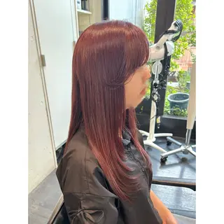 ロング カラー Mplus  二子玉川所属・◎鹿嶋◎暖色ｶﾗｰ /ﾒﾝｽﾞﾊﾟｰﾏのヘアスタイル