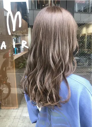 セミロング カラー 透明感・艶カラー/ 坂田友梨奈のヘアスタイル