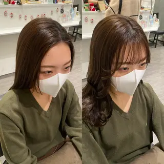 セミロング 大野 美紅のヘアスタイル